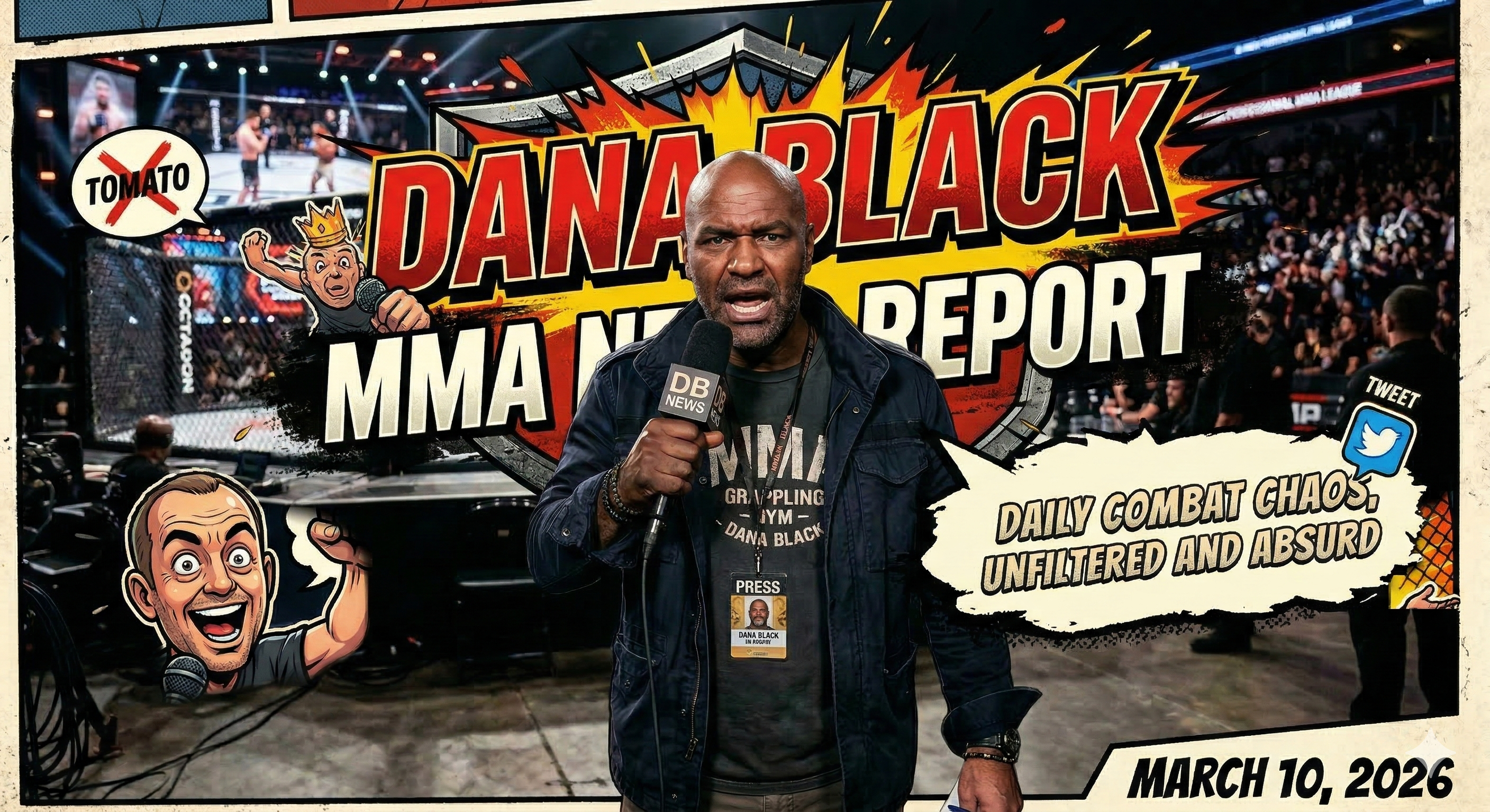 Dana Black MMA News Report - 03/10/2026